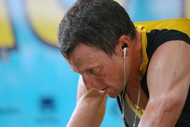 Une scène du film The Armstrong Lie