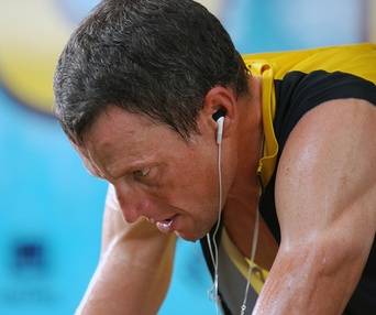 Une scène du film The Armstrong Lie