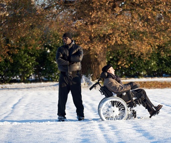Une scène du film Intouchables