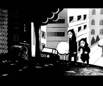 Scène du film Persepolis