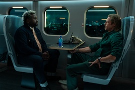 Une scène du film Bullet Train Une scène du film Bullet Train