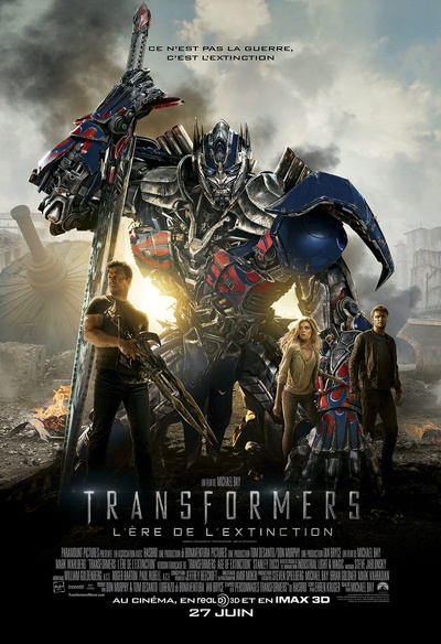 Affiche du film Transformers : L'ère de l'extinction
