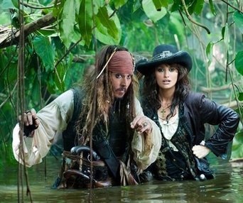 Une scène du film Pirates of the Caribbean: On Stranger Tides