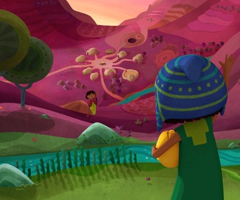 Une scène du film Pachamama : le trésor sacré