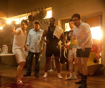 Une scène du film This Is the End
