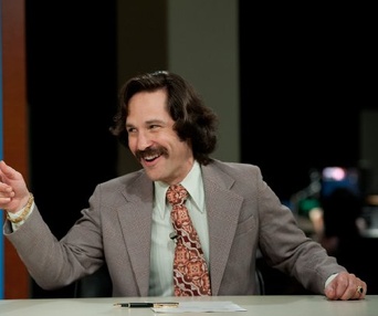 Une scène du film Anchorman 2: The Legend Continues