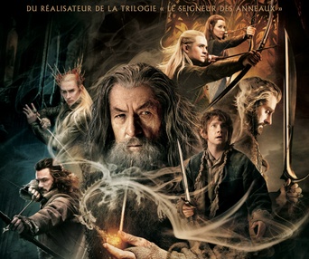 Affiche du film Le Hobbit: La désolation de Smaug