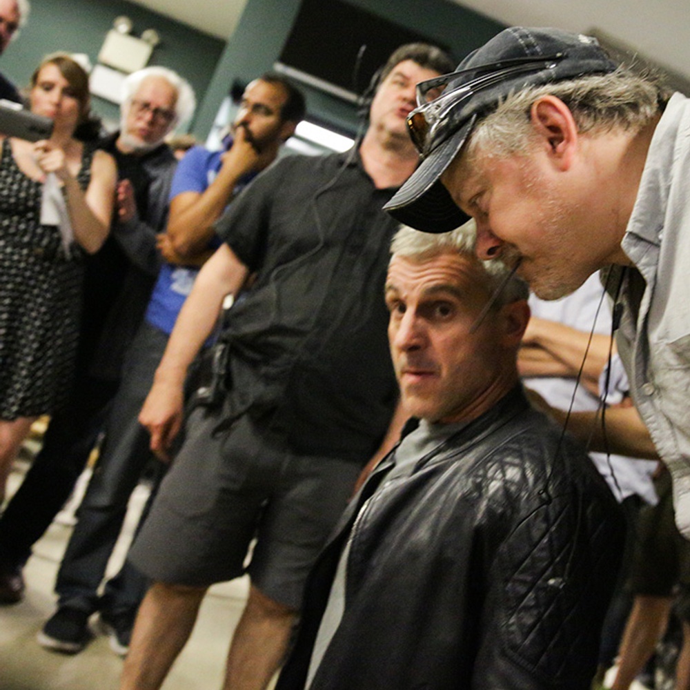 Sur le plateau du film Bon Cop Bad Cop 2