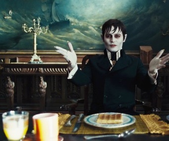 Une scène du film Dark Shadows