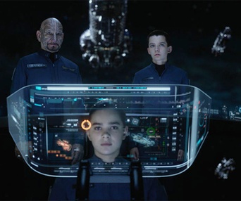 Une scène du film Ender's Game