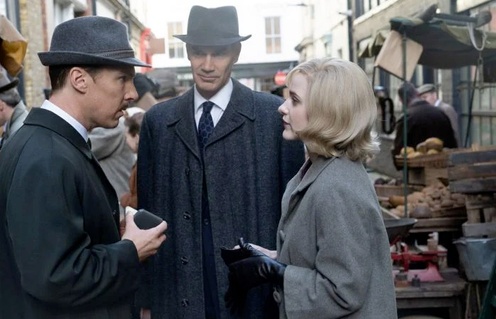 Une scène du film The Courier