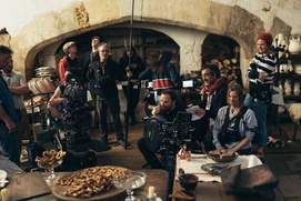 Une scène du film The Favourite Une scène du film The Favourite