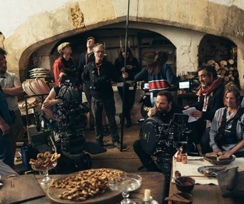 Une scène du film The Favourite