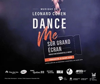 Affiche du film Dance Me - Les Ballets Jazz de Montréal