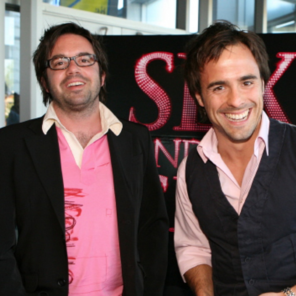 Benoît Roberge et Sébastien Benoît sur le tapis rose de Sexe à New York