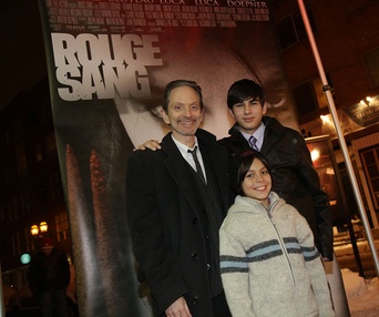 Sur le tapis rouge de Rouge sang