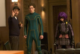 Sur le plateau du film Kick-Ass Sur le plateau du film Kick-Ass
