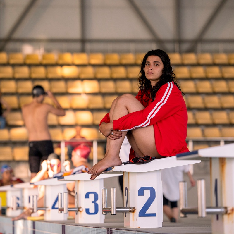 Une scène du film The Swimmers