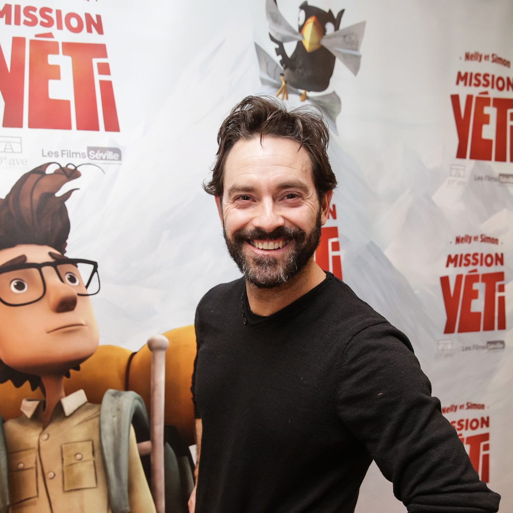 Sur le tapis rouge du film Nelly et Simon : Mission Yéti