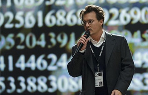 Johnny Depp dans Transcendence