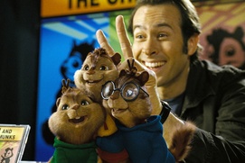 Une scène de Alvin et les Chipmunks Une scène de Alvin et les Chipmunks