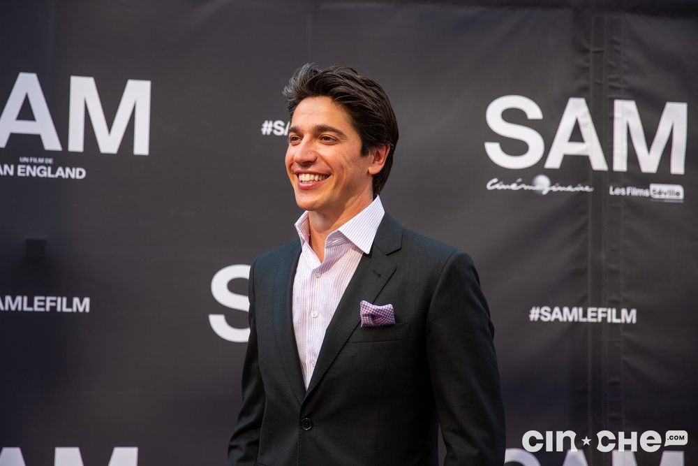 Sur le tapis rouge du film Sam