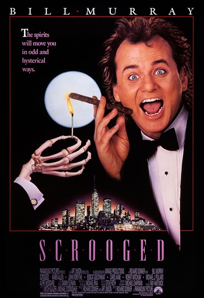 Affiche du film Scrooged