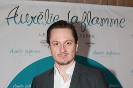 Sur le tapis rouge du film Aurélie Laflamme - Les pieds sur terre