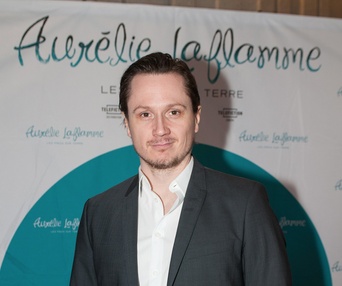 Sur le tapis rouge du film Aurélie Laflamme - Les pieds sur terre
