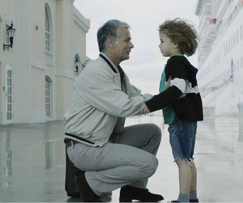 Une scène du film Bienvenue à bord