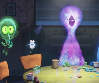 Une scène du film Orion and the Dark