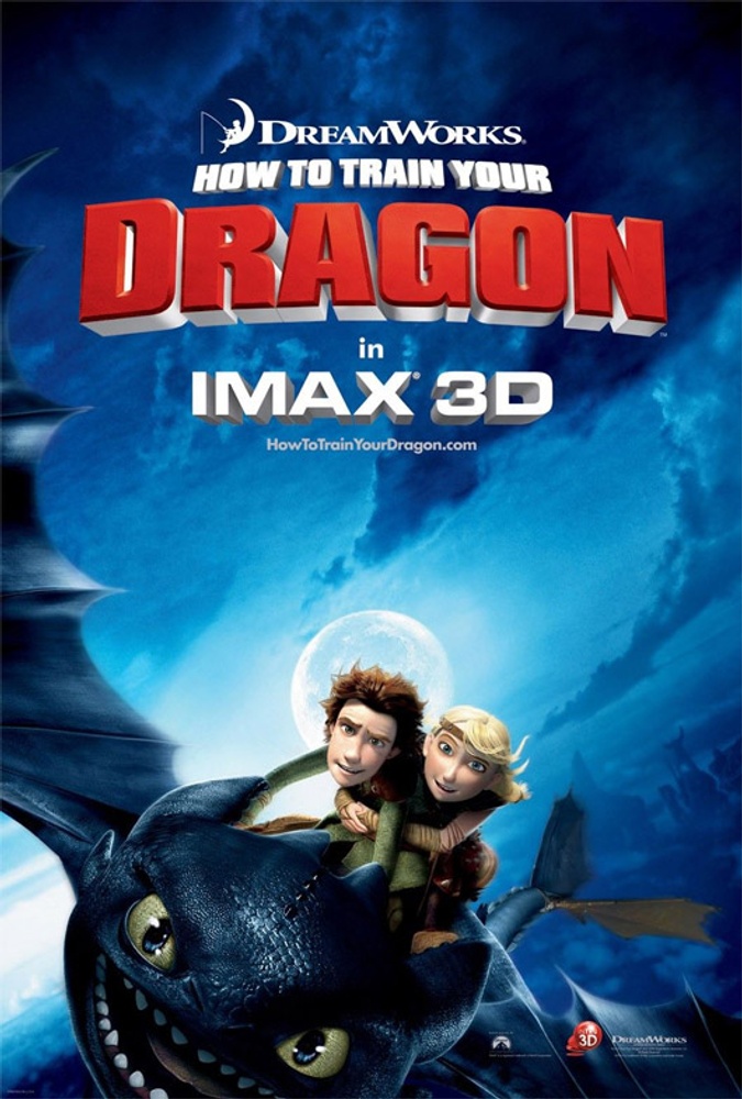 Galerie - Affiche IMAX du film d'animation How to train Your Dragon
