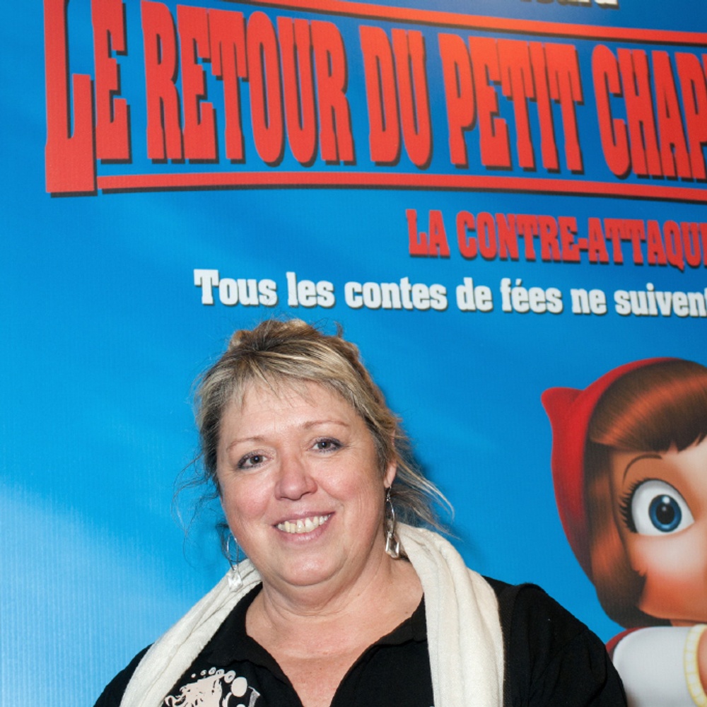 Sur le tapis rouge du film Le retour du petit chaperon rouge : La contre-attaque