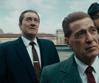 Une scène du film The Irishman