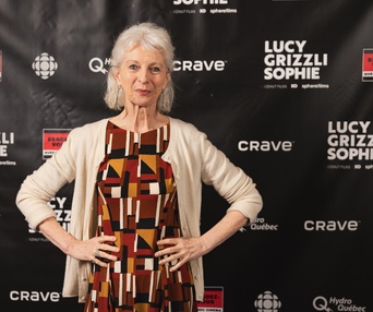 Tapis rouge du film Lucy Grizzli Sophie