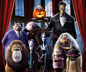 Affiche du film La famille Addams