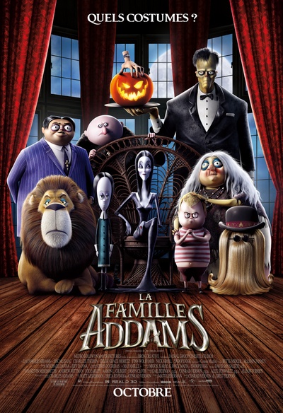 Affiche du film La famille Addams