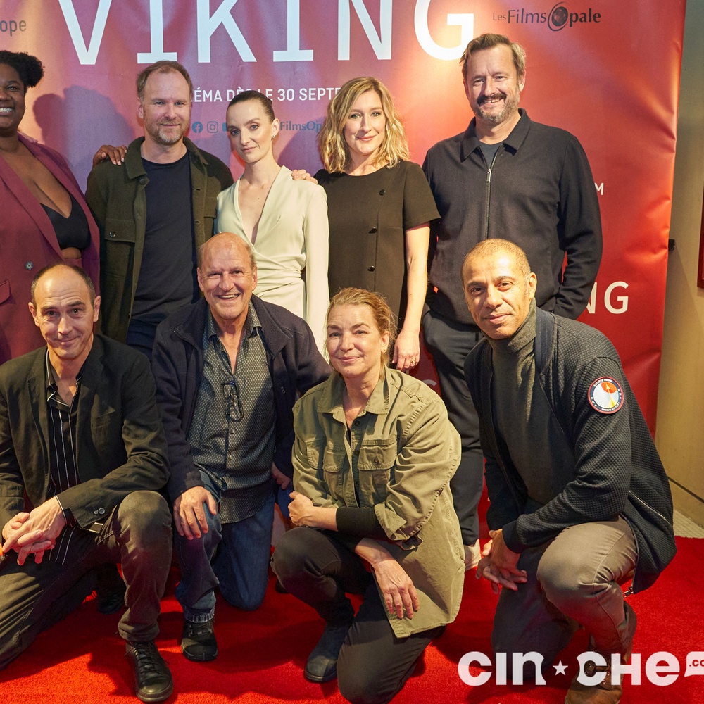 Sur le tapis rouge du film Viking