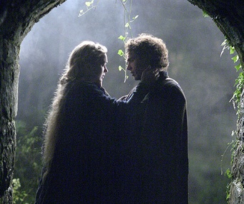 Scène du film Tristan et Yseult