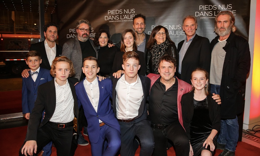 Première du film Pieds nus dans l'aube sur l'enfance de Félix Leclerc