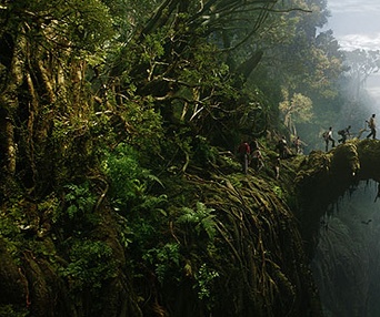 Scène du film King Kong