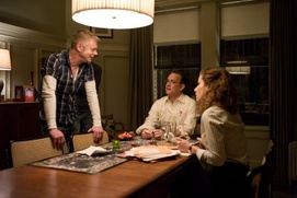 Sur le plateau du film Extremely Loud and Incredibly Close