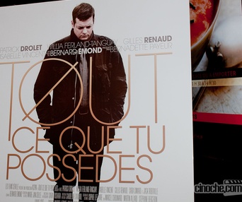 Sur le tapis rouge de Tout ce que tu possèdes