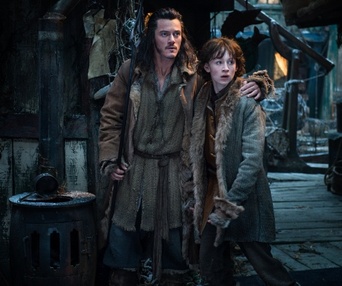 Une scène du film The Hobbit: The Desolation of Smaug