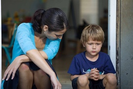 Une scène du film The Kindergarten Teacher Une scène du film The Kindergarten Teacher