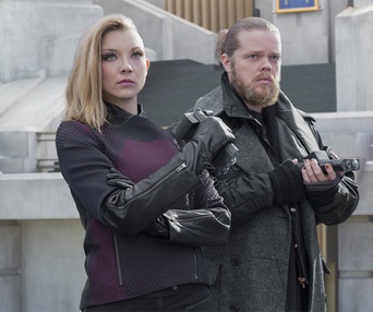 Une scène du film The Hunger Games: Mockingjay - Part 2