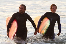 Une scène du film Chasing Mavericks Une scène du film Chasing Mavericks