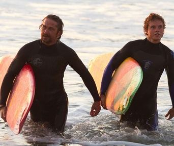 Une scène du film Chasing Mavericks