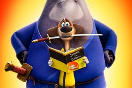 Affiche du film Paws of Fury: The Legend of Hank Affiche du film Paws of Fury: The Legend of Hank