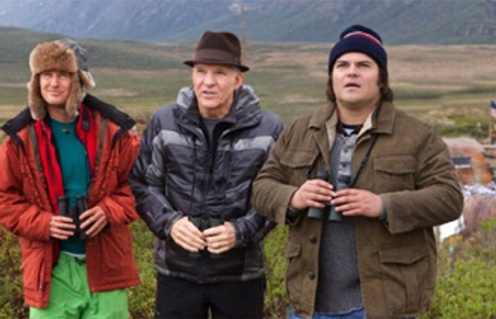 Steve Martin, Owen Wilson et Jack Black dans le film The Big Year